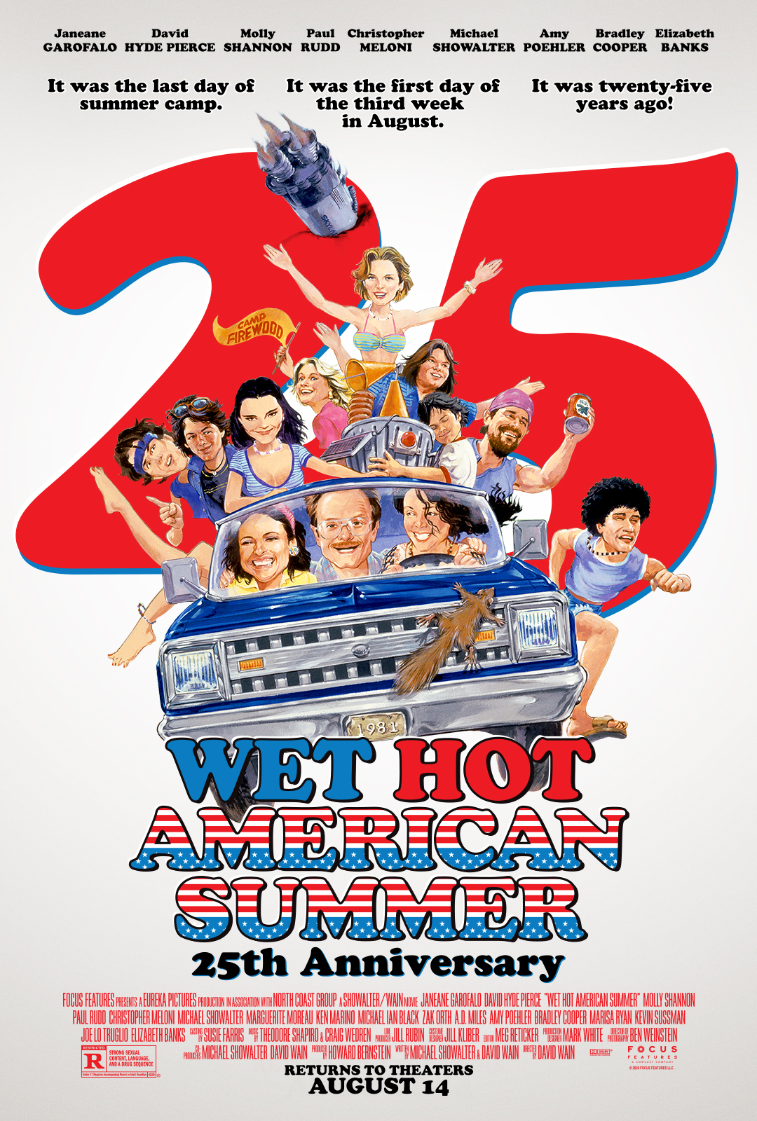 Wet Hot American Summer: 25th Anniversary at Fleur Cinema & Cafe in Des Moines, IA
